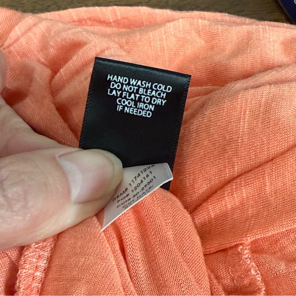 Torrid Coral Lightweight Open Front Cardigan 2X Soft Stretch Knit Spring Layer - Picture 7 of 8